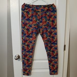 Buttery soft LuLaRoe leggings TC (12-18)